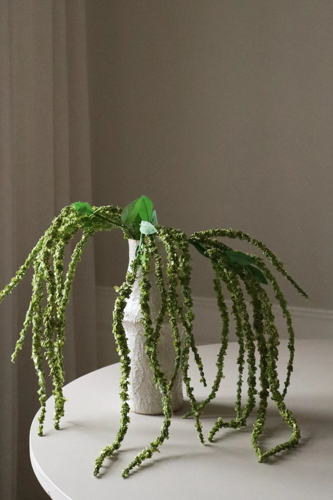 Kunstig Amarant blomst - grøn